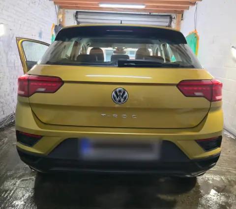 Lavage extérieur, face arrière après le passage de Wash Work